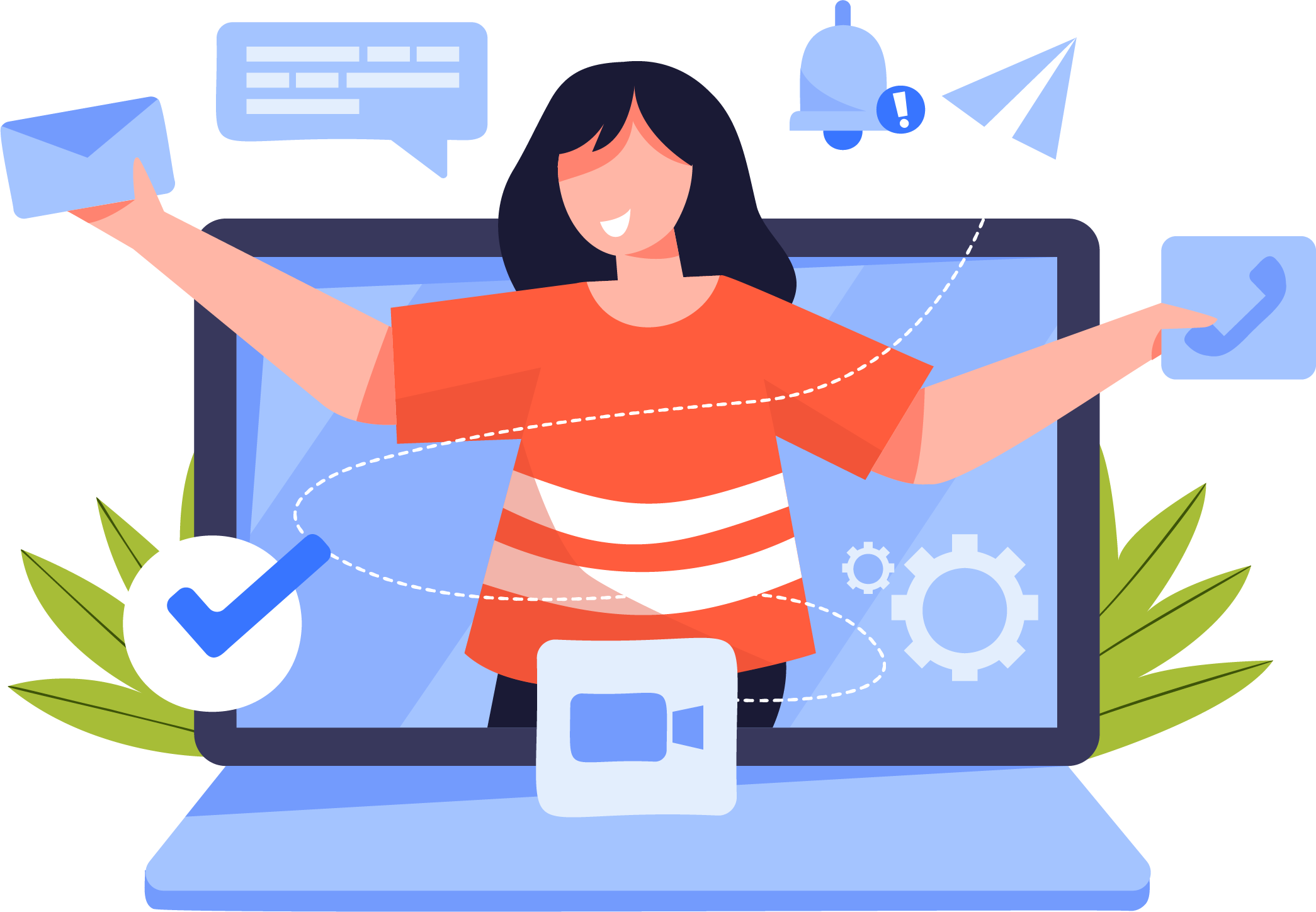customer care girl